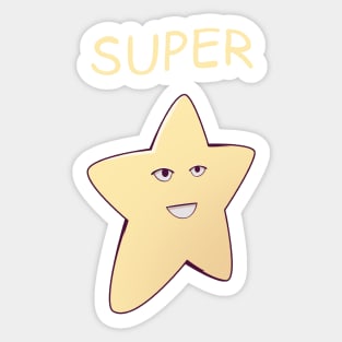 superstar Sticker